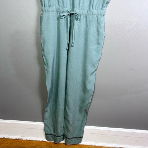 Anthropologie Cloth & Stone jumpsuit small NWT Deep Back tencel comfy - Picture 5 of 11